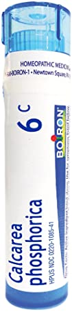 Boiron Calcarea Phosphorica 6C, 80 Pellets, Homeopathic Medicine for Growing Pains