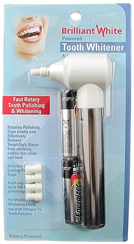 Brilliant White Tooth Polisher & Whitener (Colors May Vary)