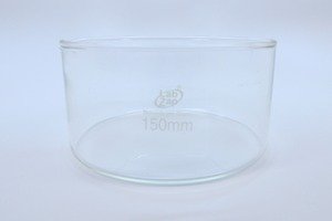 SEOH Crystallizing Dish with Spout Borosilicate Glass OD 150mm