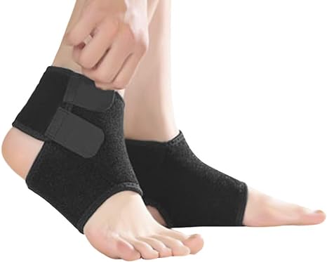 2 Pack Ankle Brace Support for Kids Breathable Non-slip Adjustable Compression Socks Ankle Tendo Foot Support Sleeve Stabilizer Wrap Guard for Juvenile Sprains Injuries, Arthritis Relief, Joint Pain, Ankle Sore