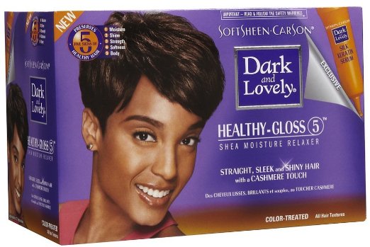 Dark and Lovely Relaxer Kit for Color Treated Hair