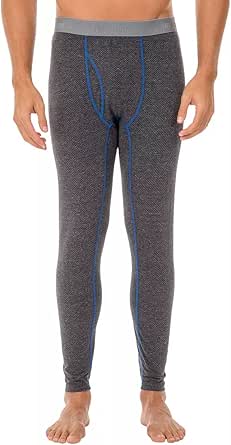 Fruit of the Loom Mens Long Johns Thermal Underwear Bottoms - Signature L1 Performance Base Layer Pants