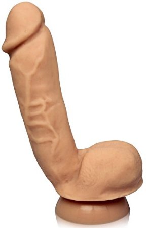 Seductive Silicone White 8 Realistic Dildo with Balls Pure Medical Grade Silicone Lifelike Dong with Suction Cup Luxurious and Body Safe Penis Shaped Sex Toy