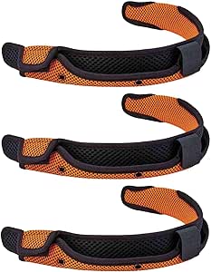 Hard Hat Sweatband Replacement Pack (Includes 3), Ergodyne Skullerz 8984 , Orange