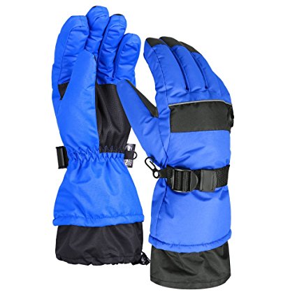 Terra Hiker Waterproof Microfiber Winter Ski Gloves 3M Thinsulate Insulation for Men