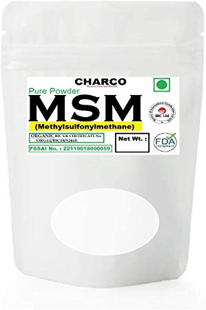CHARCO's MSM (Methylsulfonylmethane) Powder | Improves flexibility, Detoxifies the body, Strengthens hair and nails, Accelerates energy - 100 g (100 GM)