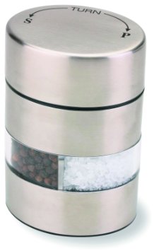 Olde Thompson 4-Inch SS Combo Peppermill and Salt Grinder