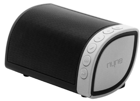 NYNE Multimedia Inc Cruiser Portable Bluetooth Speaker BlackSilver