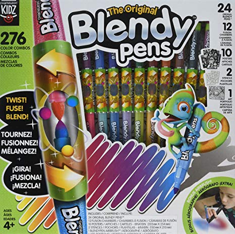Chameleon Kidz Blendy Pens, Multi-Color Marker Pens, Jumbo Kit
