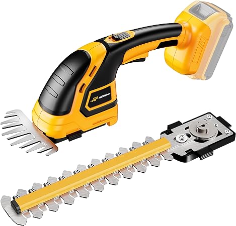 Cordless Hedge Trimmer for DEWALT 20V MAX Battery - Electric Hedge Trimmer Cordless Grass Trimmer, Bush Trimmer & Grass Shears for Yard (No Battery)