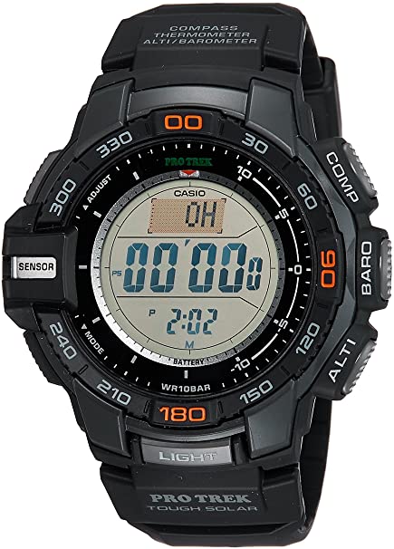 Casio Men's Pro Trek PRG-270-1 Tough Solar Triple Sensor Multifunction Digital Sport Watch