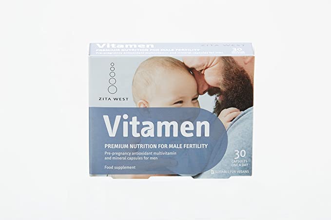 Zita West Vitamen, Male Fertility Supplement (30 capsules)