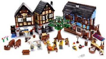 LEGO Castle Medieval Market Village 10193