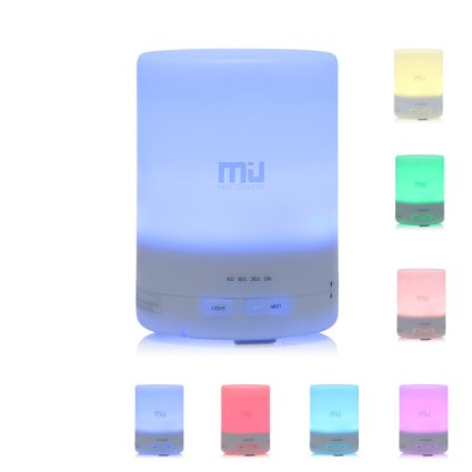 MIU COLOR 300ml Aromatherapy Essential Oils Diffuser 7 Color Changing Aroma Diffuser Large Mist Humidifier Aromatherapy Diffuser