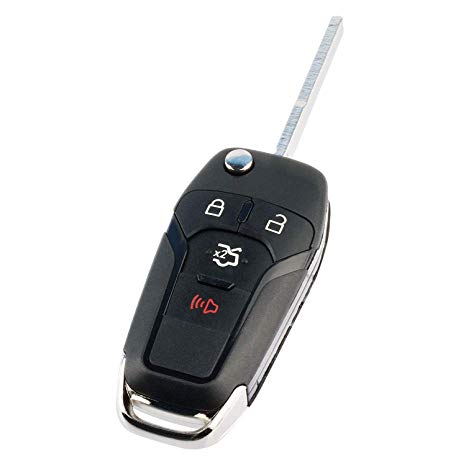 Flip Key for 2013-2016 Ford Fusion Keyless Entry Remote Fob (N5F-A08TAA 164-R7986)