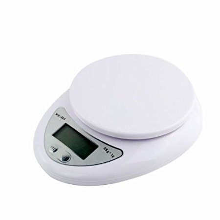 1 X Matek: New 5kg/1g Digital LCD Electronic Kitchen Postal Pocket Scales