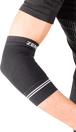 Zensah Compression Tennis Elbow Sleeve for Elbow Tendonitis, Tennis Elbow, Golfer's Elbow - Elbow Support, Elbow Brace