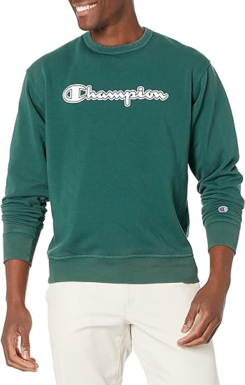 Champion Men's Midweight Crew Sweatshirt, Fleece Crewneck Sweatshirt for Men, Our Best Comfortable Sweatshirts for Men