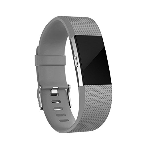 For Fitbit Charge 2 Bands, Adjustable Replacement Sport Strap Bands for Fitbit Charge 2 Smartwatch Fitness Wristband