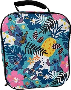 Disney Stitch All Over Print North South Rectangle Lunch Bag