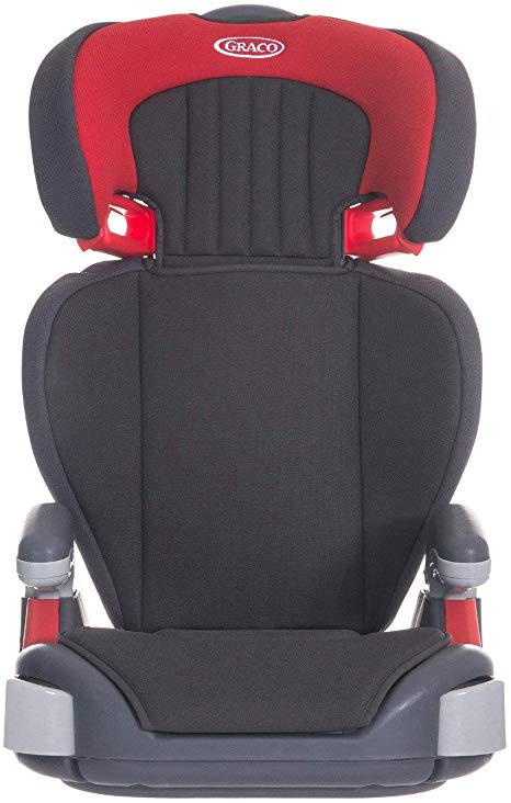 Graco Junior Maxi Lightweight Highback Booster Car Seat, Group 2/3, Pompeian Red