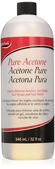 Supernail Pure Acetone, 32 Fluid Ounce