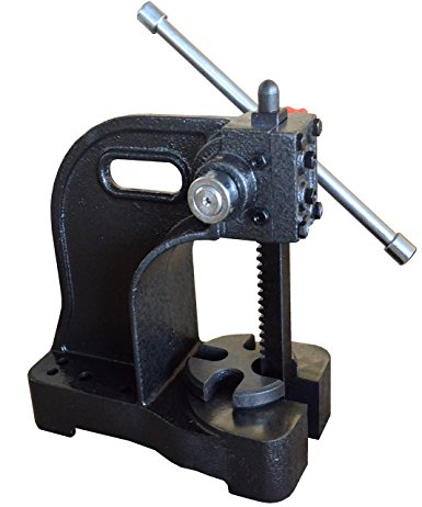HHIP 8600-0130 Pro-Series Cast Iron Arbor Press, .5 Ton Capacity, 11" Height (Pack of 1)