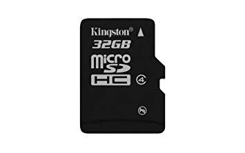 Kingston Digital 32GB microSDHC Class 4 Flash Memory Card SDC4/32GBSP