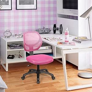 Giantex Kids Desk Chair, Pink