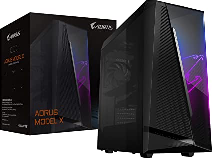 AORUS Model X Gaming PC Computer Desktop (Intel i9-11900K, NVIDIA GeForce RTX 3080 GDDR6X 10GB, 16GB DDR4 RAM, 3TB M.2 SSD) - GB-AMXI9N8A-2051