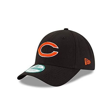 New Era Chicago Bears The League Black 9FORTY Adjustable Hat/Cap