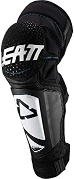 Leatt Brace 2019 3DF Hybrid EXT Knee & Shin Guards (Large/X-Large) (White/Black)