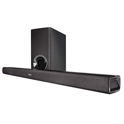 Denon DHT-S316 Home Theatre Sound Bar System with Bluetooth Streaming HDMI Input W/Arc, Digital Input, Dobly/DTS Decoding and an Included Wireless Subwoofer