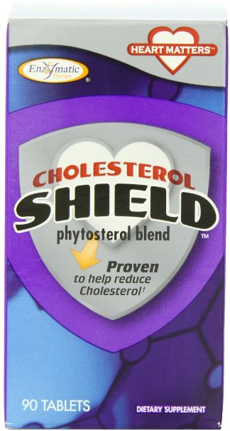 Enzymatic Therapy Cholesterol Shield 90 tabs