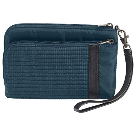 Lewis N. Clark Wea Women’s Rfid-Blocking Phone Wristlet, Teal