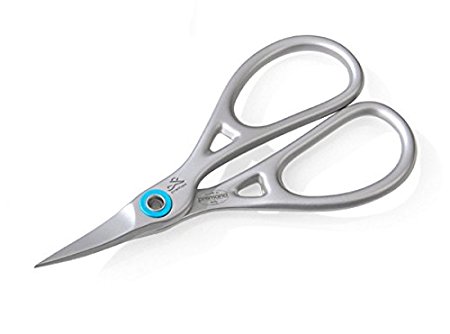 The Ring Lock System Stainless Steel Nail Scissors by Premax. Made in Italy
