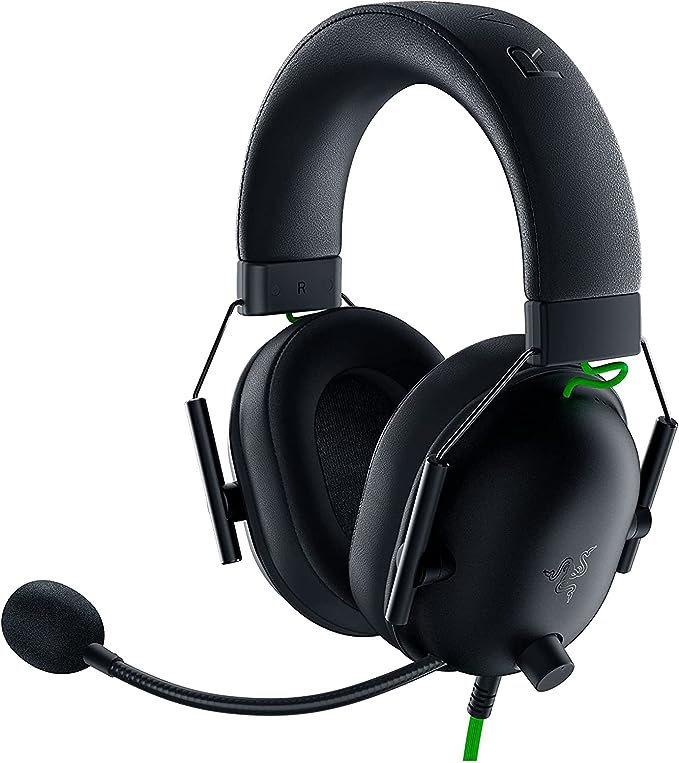 Razer BlackShark V2 X USB Wired Esports Gaming Headset: 7.1 Surround Sound - 50mm Drivers - 240g Lightweight Build - Noise Cancelling Mic - Hybrid Memory Foam Cushions - Black-RZ04-04570100-R3M1