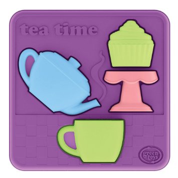 Green Toys Tea Set Puzzle (4 Piece)