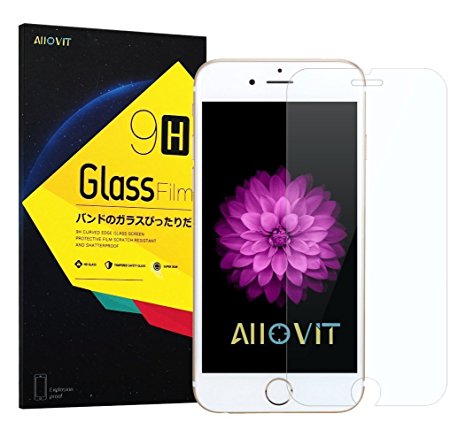 Allovit iPhone 6S Plus Screen Protector, 2-Pack Allovit HD Premium Tempered Glass Screen Protector for iPhone 6/6S Plus 5.5"