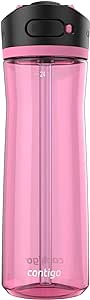 Contigo Ashland Water Bottle, 24 oz, Pink