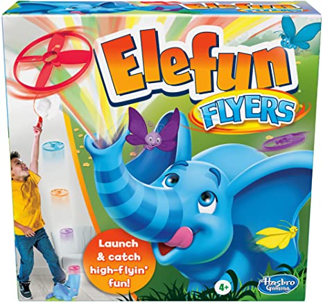 Elefun Flyers Butterfly Chasing Game for Kids Ages 4 and Up, Active Game for 1-3 Players