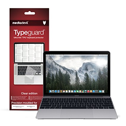 MacBook Pro 13" / 15" (2016 - 2017, With Touch Bar) (USA) Keyboard Protector - (Clear) - MediaDevil Typeguard