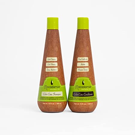 Macadamia Natural Oil Color Care Shampoo and Conditioner Hydrolyzed Quinoa, Macadamia Oil, Argan Oil for Color Retention, Shine, and Strength