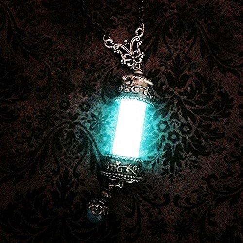 The Mortal Instruments Inspired "Witchlight Sand Lantern" Shadow Hunter's Angel Grace Necklace Glows In The Dark