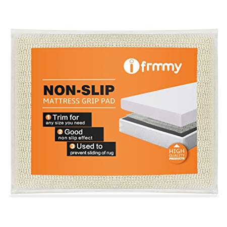 I FRMMY Non Slip Grip Pad for Spring and Memory Foam Mattress, Keeps Mattress in Place for a Great Night's Sleep - California King 71 X 82.7 inch (5.9 x 6.9 ft)