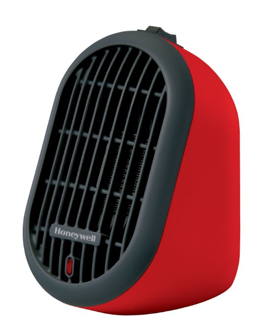 Honeywell HCE100R Heat Bud Ceramic Heater Red