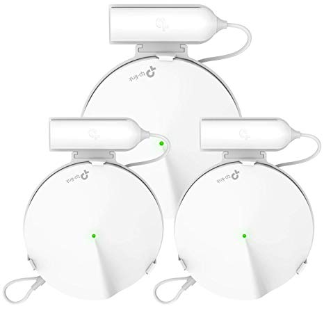 Koroao Wall Mount Holder for TP-Link Deco M9 Plus Whole Home Mesh WiFi System - No Cord Clutter and Save Space Ceiling Bracket (1-Pack)