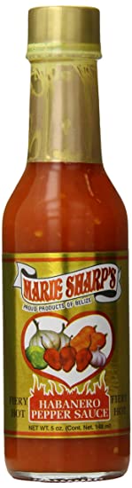 Marie Sharp's Fiery Hot Habanero Pepper Sauce, 5 Ounce