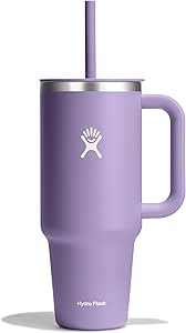 Hydro Flask Travel Tumbler Stainless Steel Insulated Cup with Lid and Straw for Cold Water and Drinks for Sports, School, Work, Car, Travel and Weekends