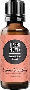 Edens Garden Ginger Flower Essential Oil Blend- 100% Pure Premium Grade, Undiluted, Natural, Therapeutic, Aromatherapy, The Best for Skin, Candle, Laundry 30 ml (1 fl oz)